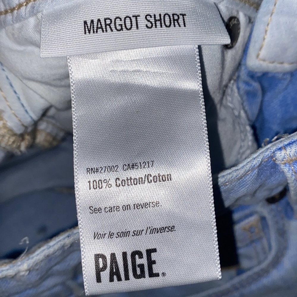 PAIGE Margot Jean shorts - Picture 3 of 5